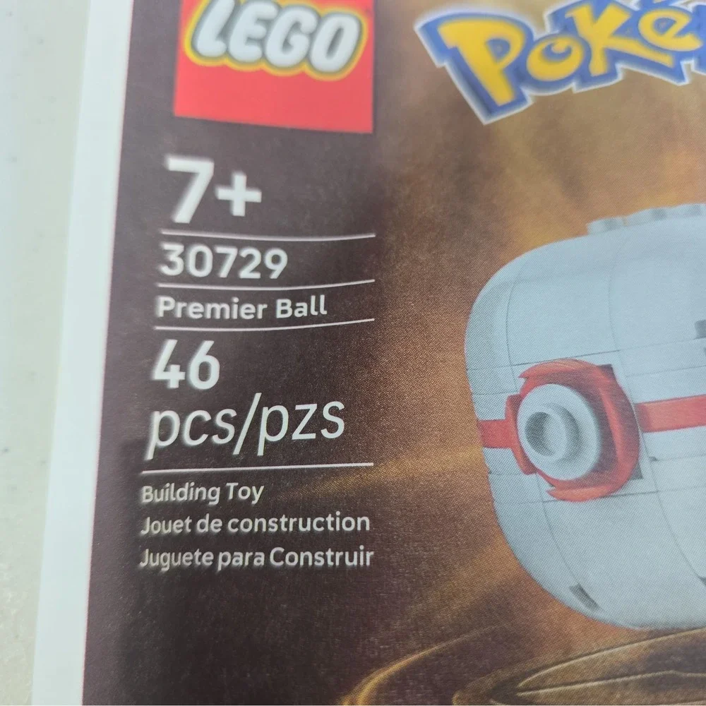 LEGO Pokemon Premier Ball Paper Bag Set 30729 Sealed 46 Pcs 2026 Release